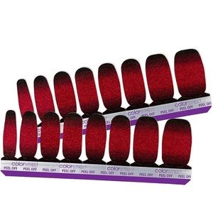 Color Street-Bloody Gorgeous (red/black ombré)